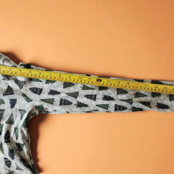 Lauren Conrad Holiday Tree Pajama Set – Petite Small 2-Piece - Picture 10 of 11